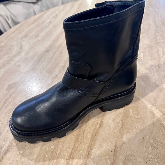 JIMMY CHOO Youth II Buckled Leather Ankle Boot - Picture 8 of 12